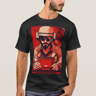 Retro Quest-spelkretsar T-Shirt
