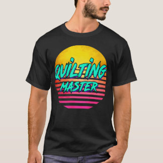 Retro quiltning Älskare Present T Shirt