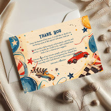 Retro Race Car Birthday Party