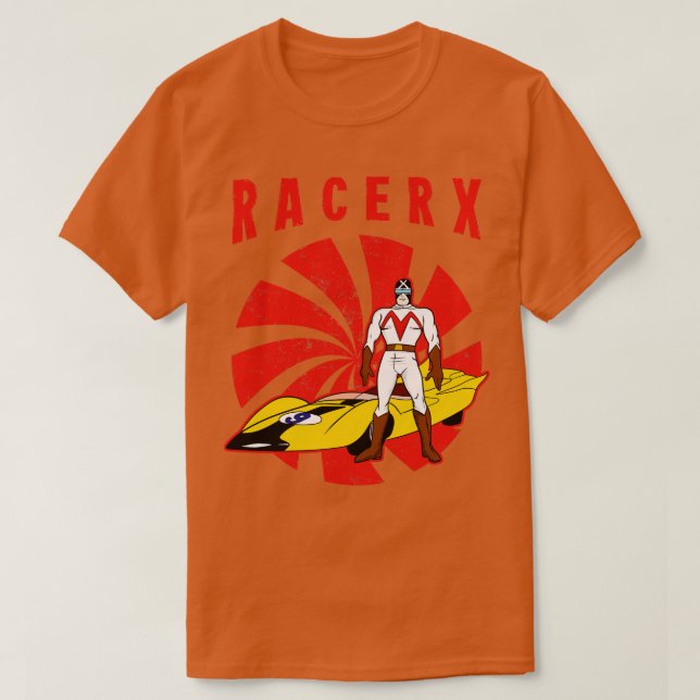 Retro Racer X T Shirt (Design framsida)
