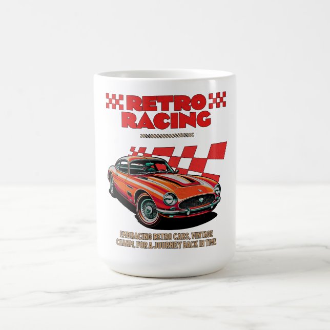 RETRO RACING KAFFEKOPP (Center)