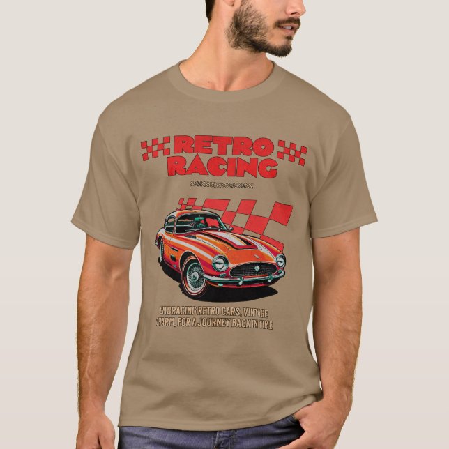 RETRO RACING T SHIRT (Framsida)