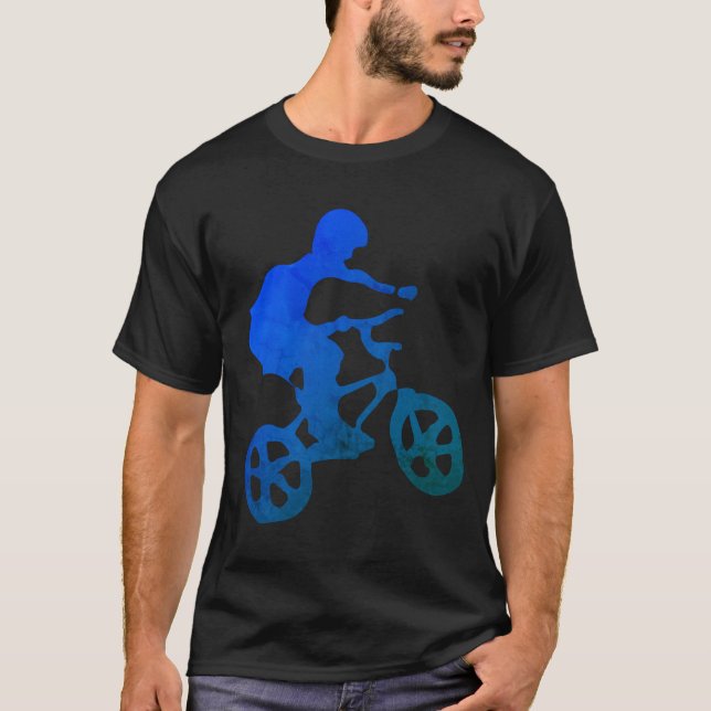 Retro Rad BMX T Shirt (Framsida)