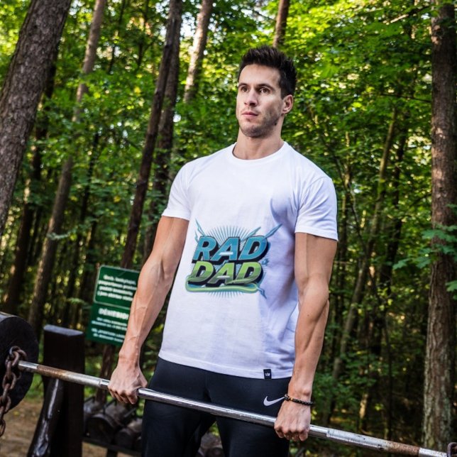 Retro Rad Pappa - Electric Coola Far's Day Gift T Shirt (Skapare uppladdad)