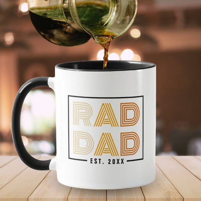 Retro Rad Pappa Mugg (Retro Rad Dad Mug)