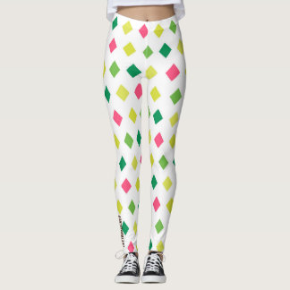 Retro Radiance Diamant Leggings