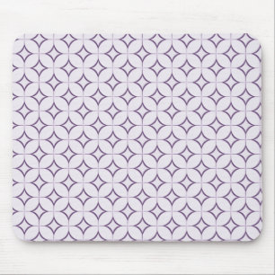 Retro Radiance Mousepad, Eggplant Musmatta