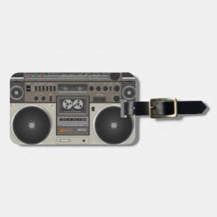 Retro-radio Bagagebricka