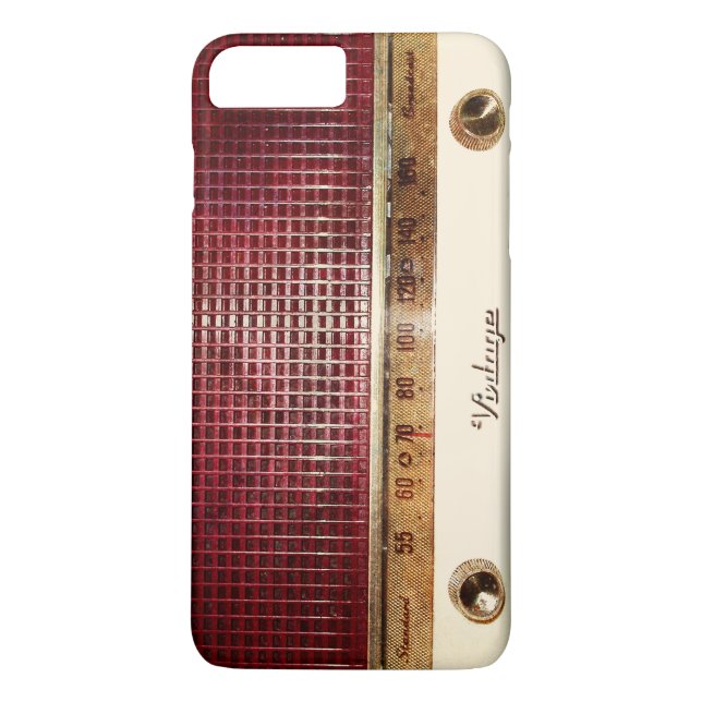 Retro radio Case-Mate iPhone skal (Baksida)