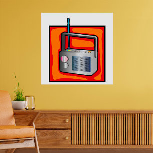 Retro-radio Poster