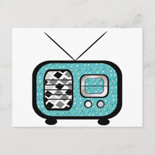 Retro-radio Vykort