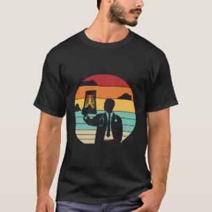 Retro Radiographer Radiology Nurse Technolog Ra T Shirt