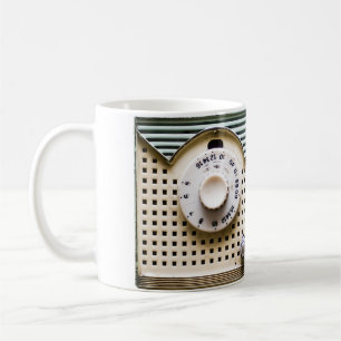 Retro radiosände kaffemugg