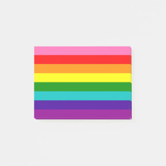 Retro Rainbow 8, Pride Post-it Block