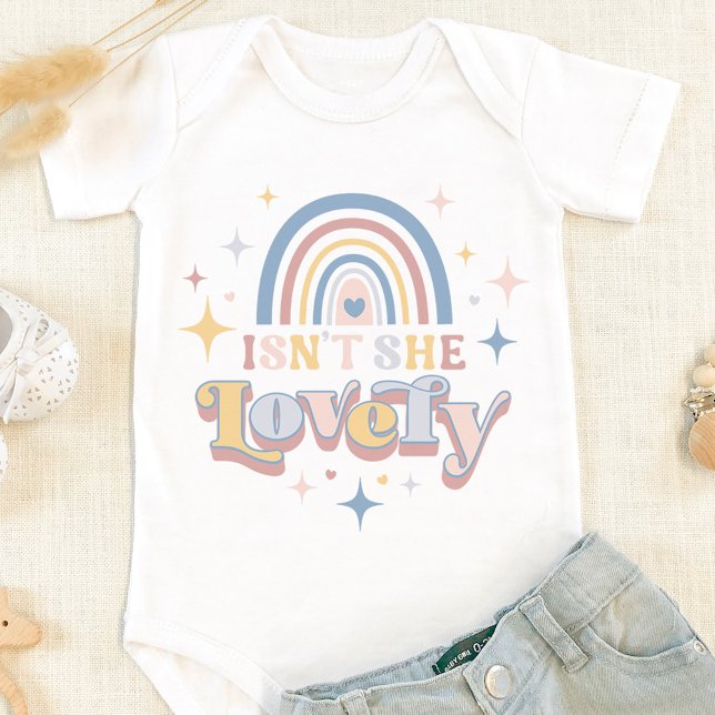 Retro Rainbow är inte en snygg Färg Editable Girl T Shirt (Skapare uppladdad)