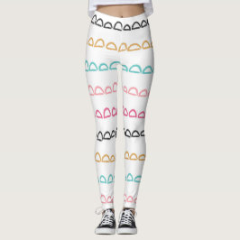 Retro Rainbow Arch Leggings