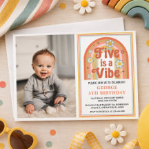 Retro Rainbow FIVE är en stämning Mysig 5-årsfest