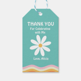 Retro Rainbow FIVE är en Vibe Groovy 5:e födelseda Presentetikett