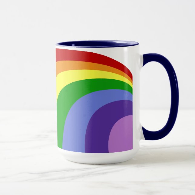 Retro Rainbow Mugg (Höger)