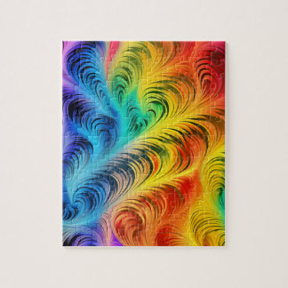 Retro Rainbow Puzzle Pussel
