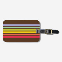 Retro Rainbow Rand Brown