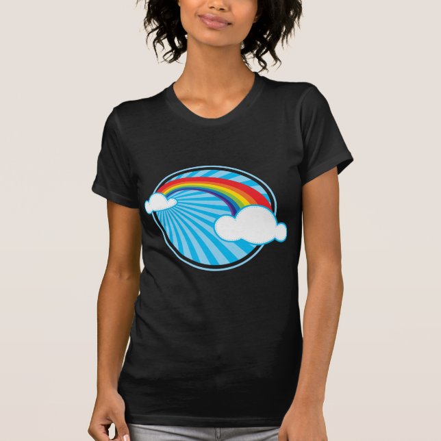 RETRO RAINBOW T-SHIRT (Framsida)