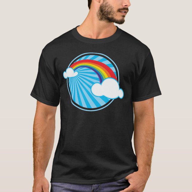 RETRO RAINBOW TEE (Framsida)