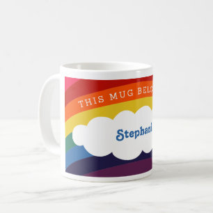 Retro Rainbow   Tillhören Mugg till: Namn