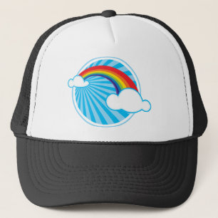RETRO RAINBOW TRUCKERKEPS