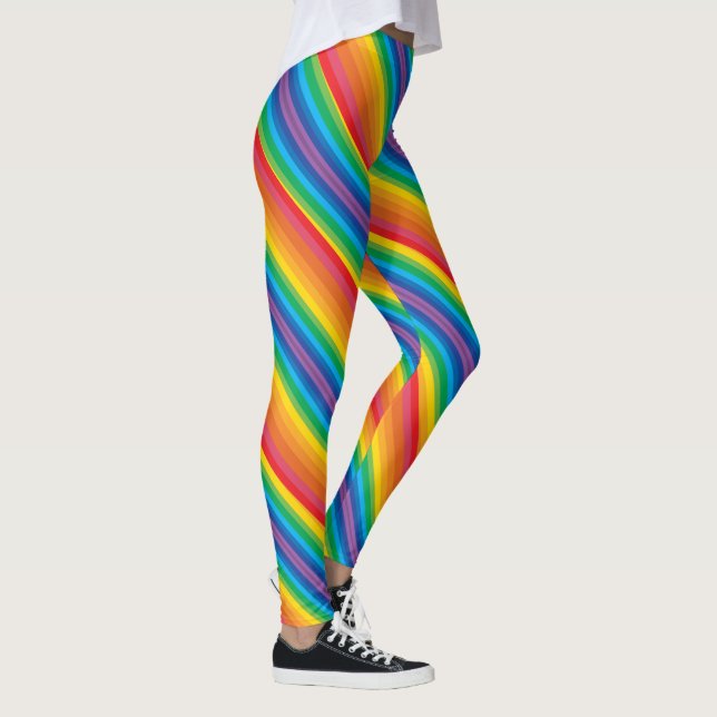 Retro Rainbows Leggings (Höger)