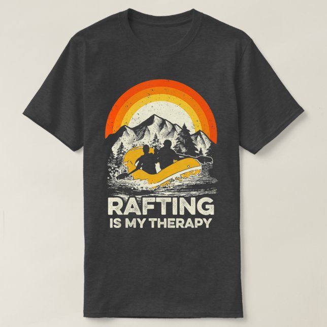 Retro Raiting är min herapy Whitewater T Shirt (Design framsida)