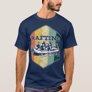 Retro Raiting Team Rafter Hobby Vatten sport T Shirt
