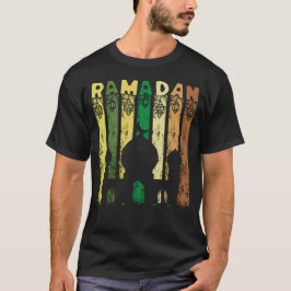 Retro Ramadan Mosque T Shirt