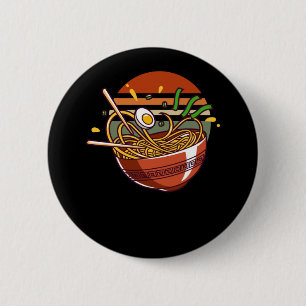 Retro Ramen Bowl med japanska noodlar av Chopstick Knapp