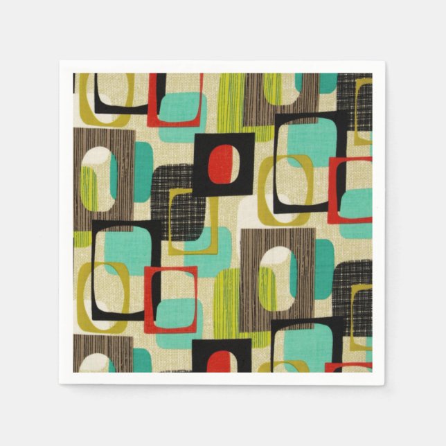 Retro-ramstav Pappersservett (Framsidan)