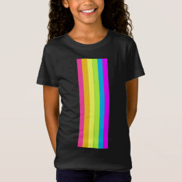Retro Rand Child's T-Shirt (Black & Neon Multi)