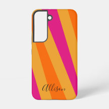 Retro rand Fold Rosa Orange