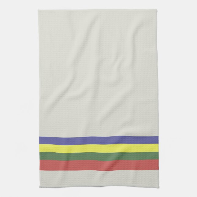Retro Rand Kitchen Towel Kökshandduk (Vertikal)