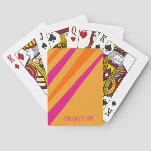 Retro Rand Monogram Casinokort