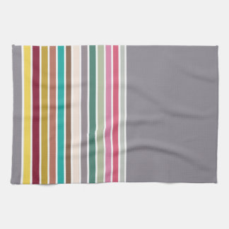 Retro Rand Mönster Kitchen Towel Kökshandduk