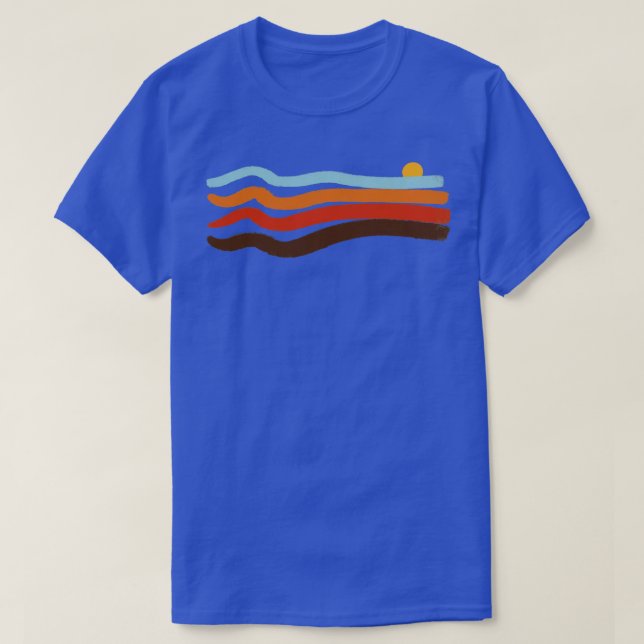 Retro Rand på 70-talet T Shirt (Design framsida)