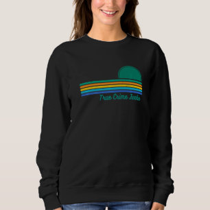 Retro Rand Sunset True Crime Junkie T Shirt