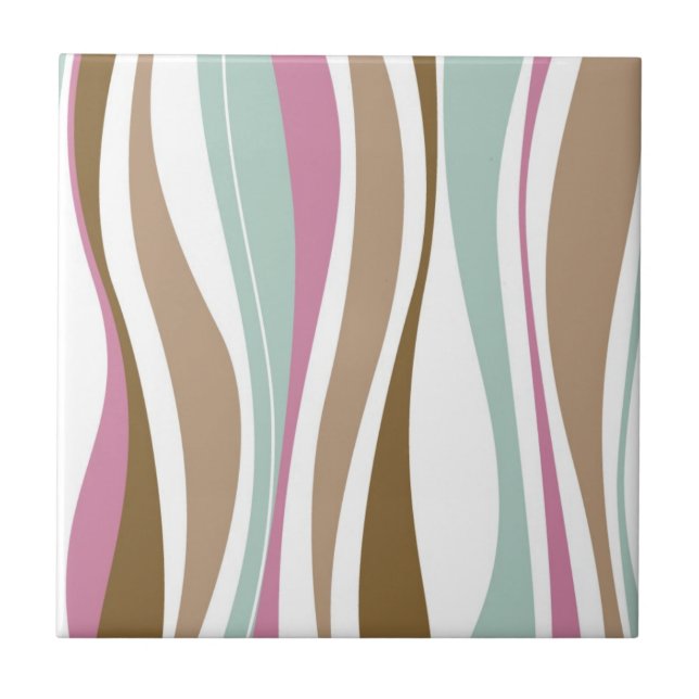 Retro randar kakelplatta (Framsidan)