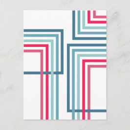 Retro ränder 2 (1) Abstrakt design Vykort