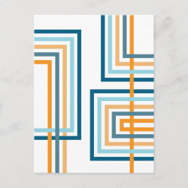 Retro ränder 2 (3) Abstrakt design Vykort