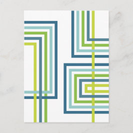 Retro ränder 2 (3) Abstrakt design Vykort
