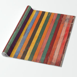 Retro-randig Presentpapper