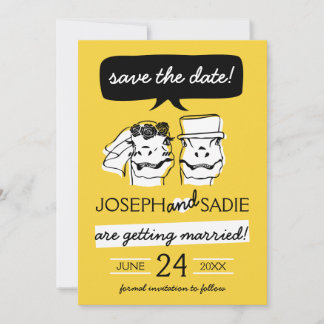 Retro Raptor - spara datumkortet Spara Datumet