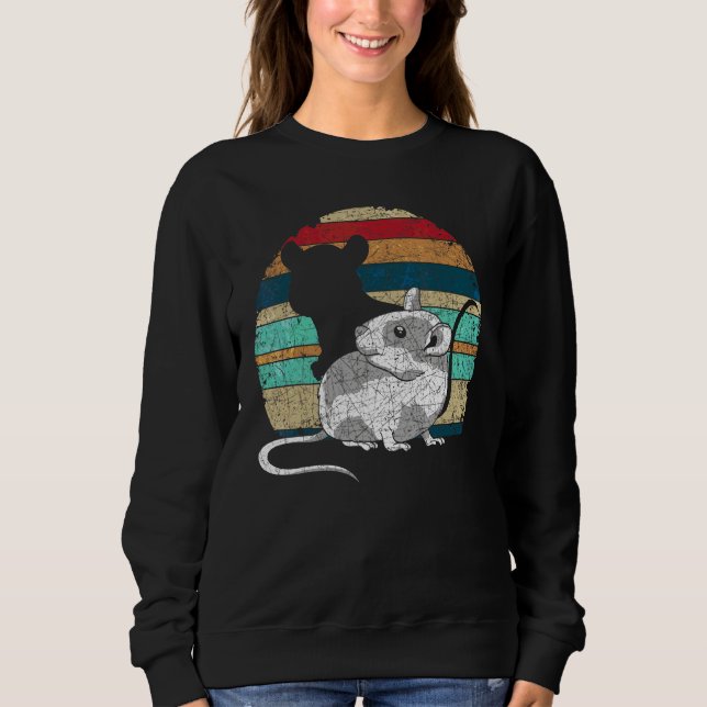 Retro Råtta 2 T Shirt (Framsida)