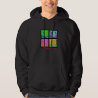 Retro råttaHoody T-tröja